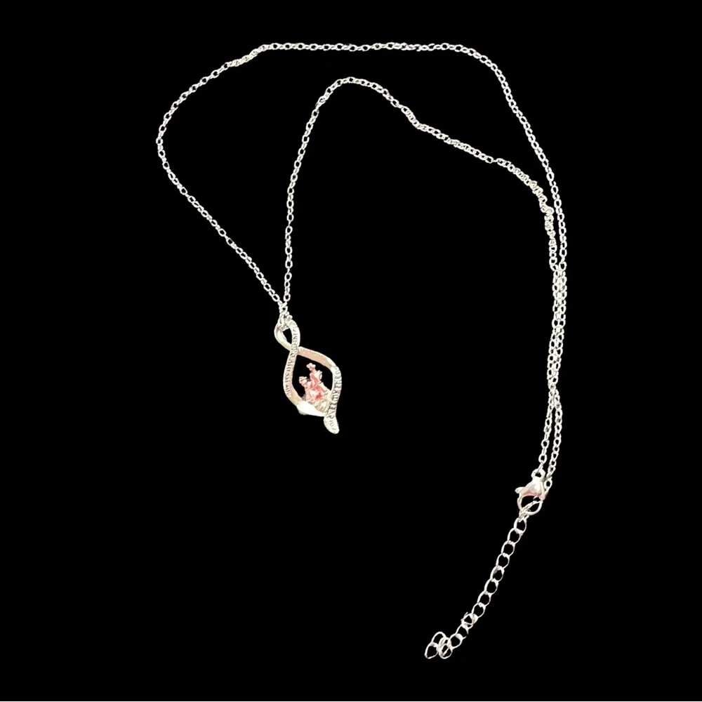 🆕 Forever Mother & Daughter Bond Silver Necklace - Picture 13 of 16